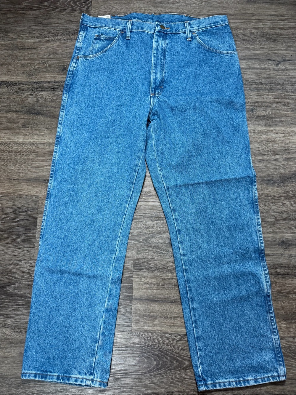 Legendary Gold by Rustler Vintage Regular Fit Jeans Men's 38x30 Stonewashed NWT